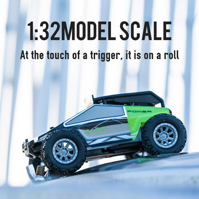 Remote controlled mini high-speed racing car