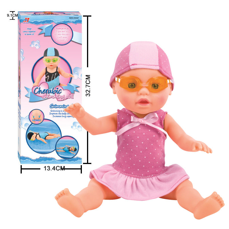Electric floating swimming dolls