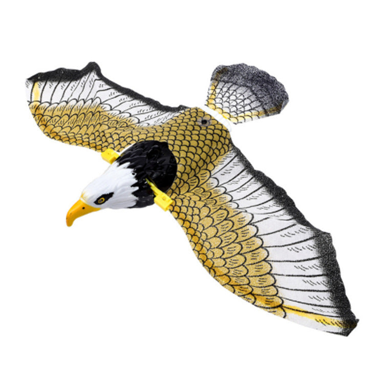 Simulation Bird Cat Interactive Pet Toys Hanging Eagle Flying Teaser Play