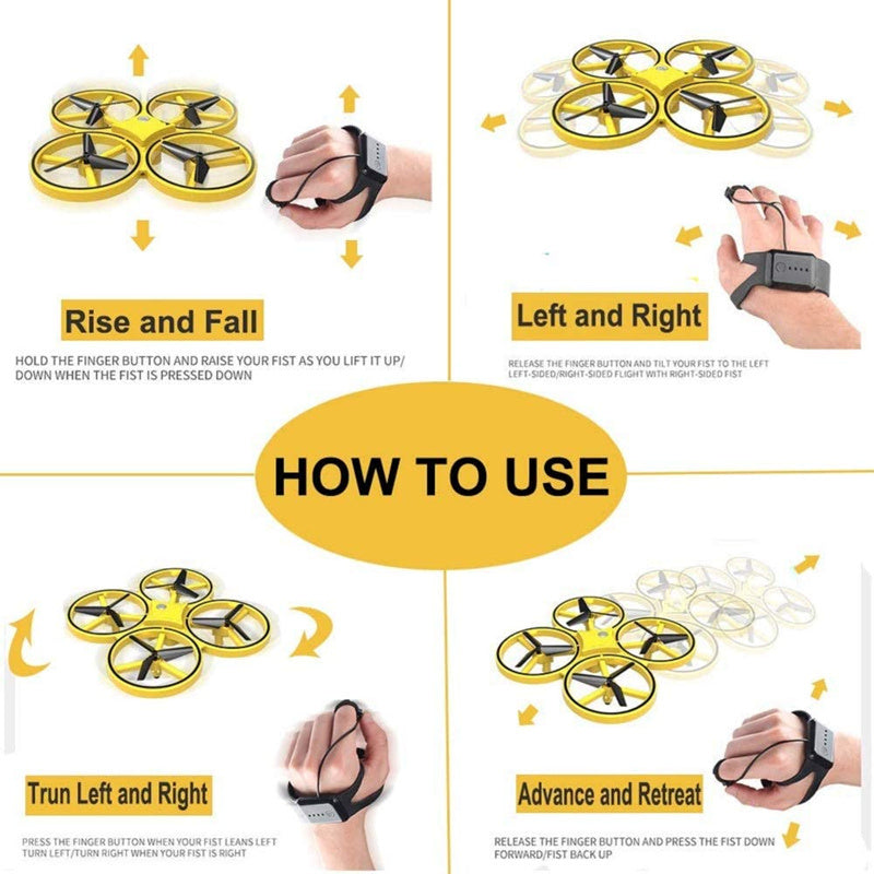 Intelligent Gesture Sensing Hand-controlled drone