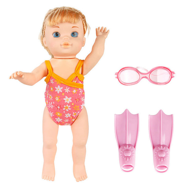 Electric floating swimming dolls