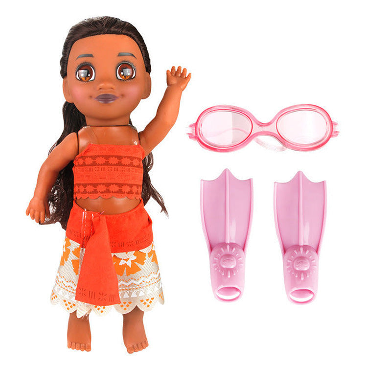 Electric floating swimming dolls