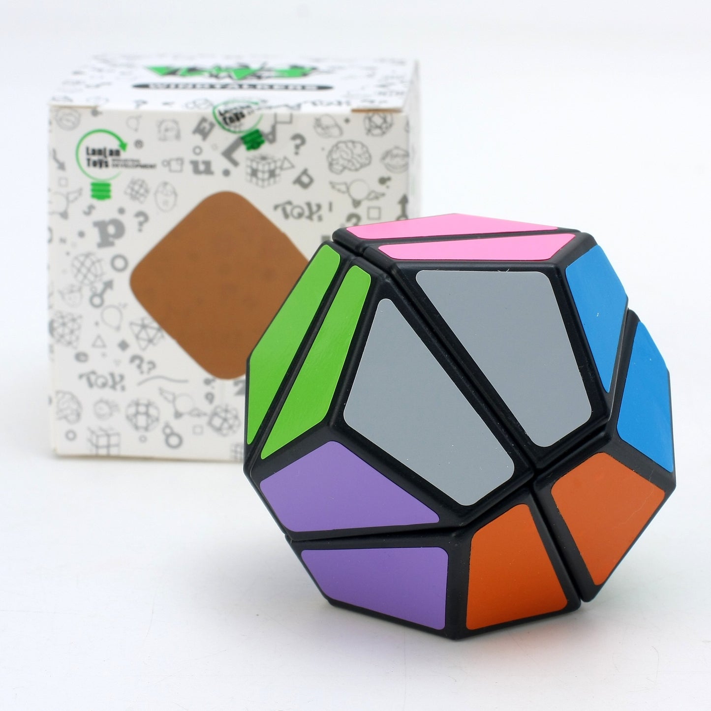 Dodecahedron shaped magic cube