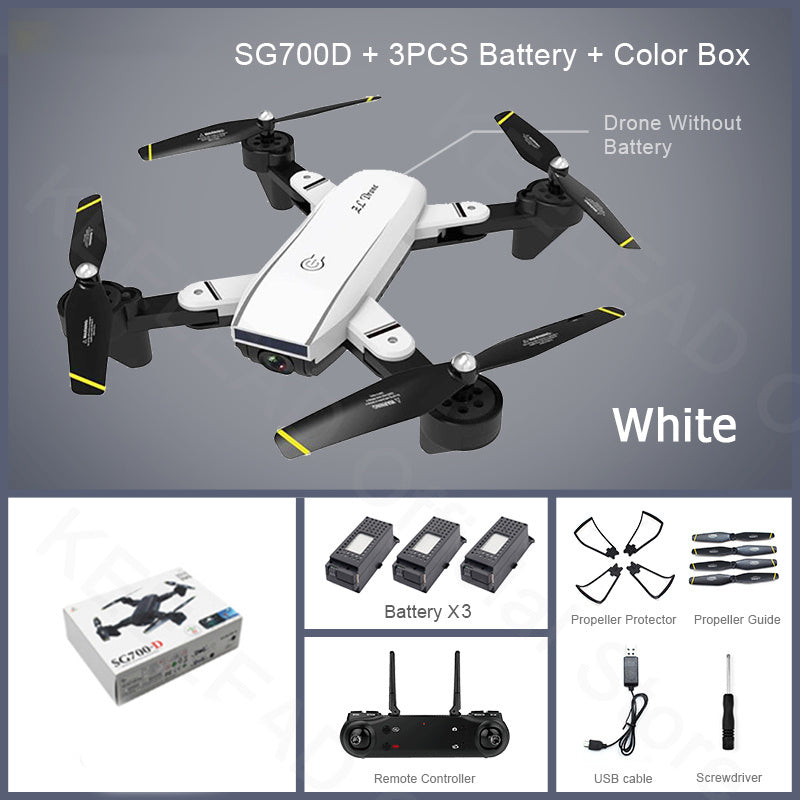 Quadcopter with dual cameras