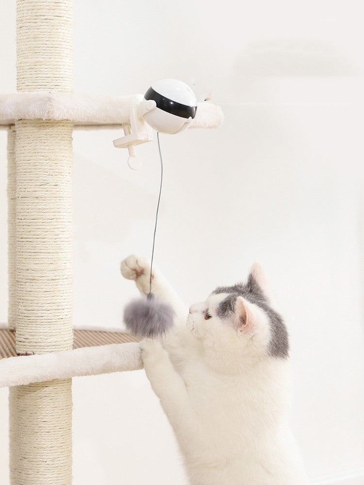 Electric Automatic Lifting Motion Cat Toy Interactive Smart Pet Cat Teaser