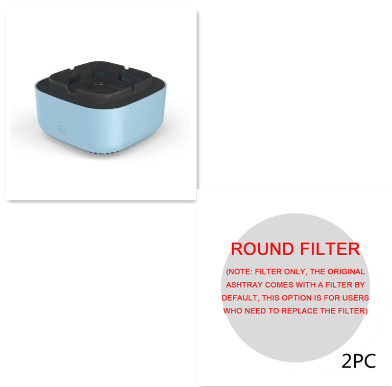 Smoke Removal Air Purification Ashtray Anion Purification Practical Automatic Purifier Ashtray Portable Gadgets For Car