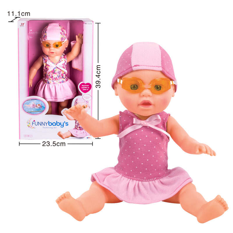 Electric floating swimming dolls