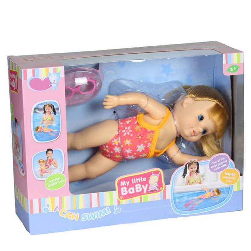 Electric floating swimming dolls