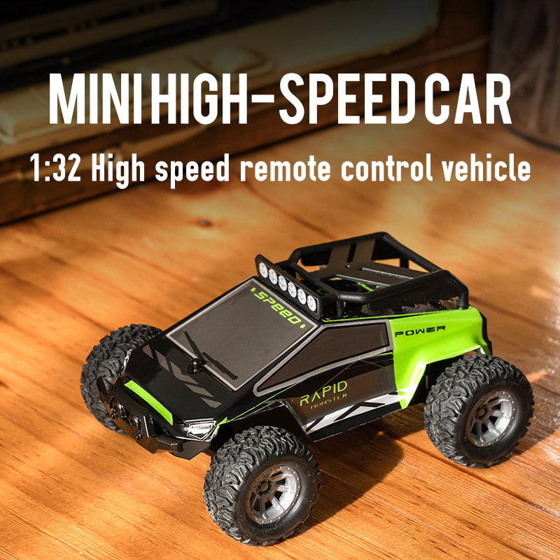 Remote controlled mini high-speed racing car