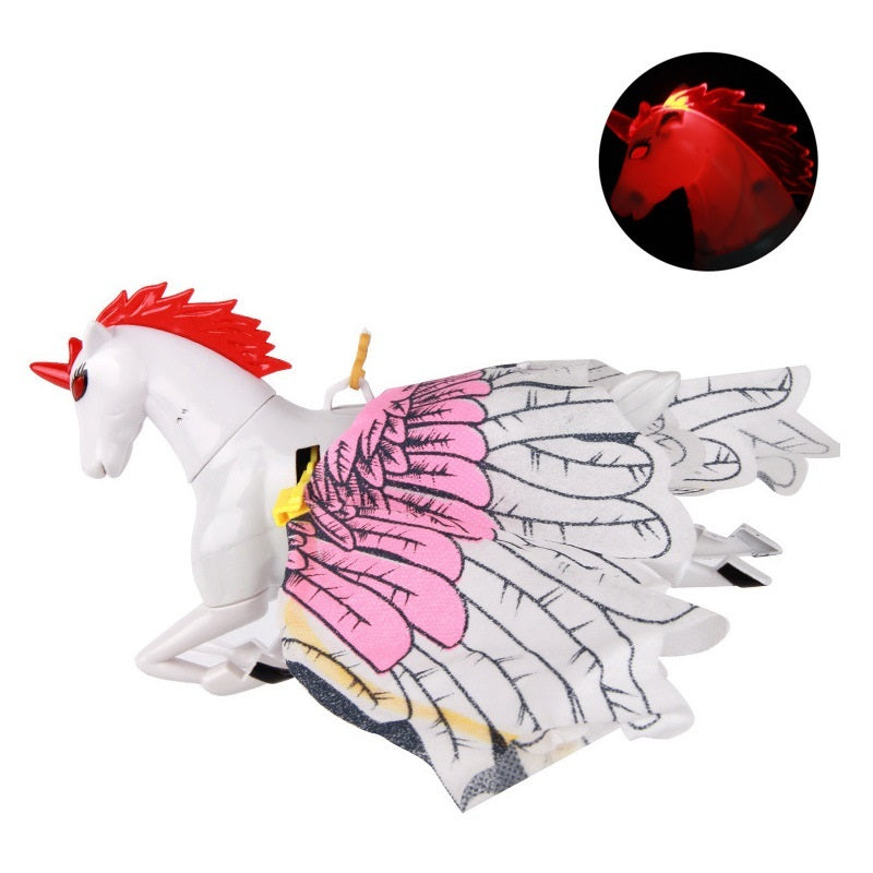 Simulation Bird Cat Interactive Pet Toys Hanging Eagle Flying Teaser Play