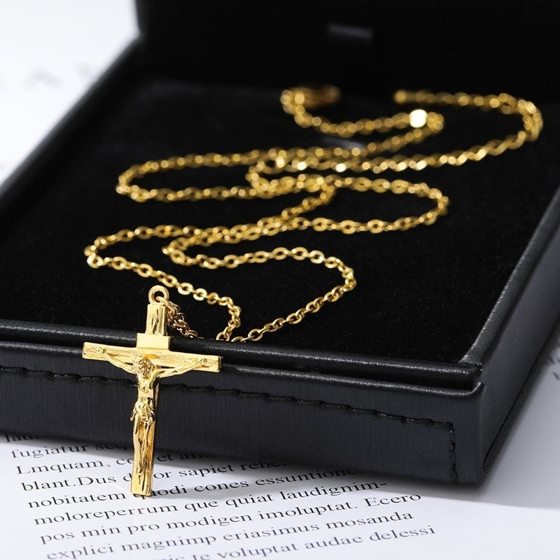 Jewelry Men Cross Gifts Necklace Party Man - Father's Day Gift