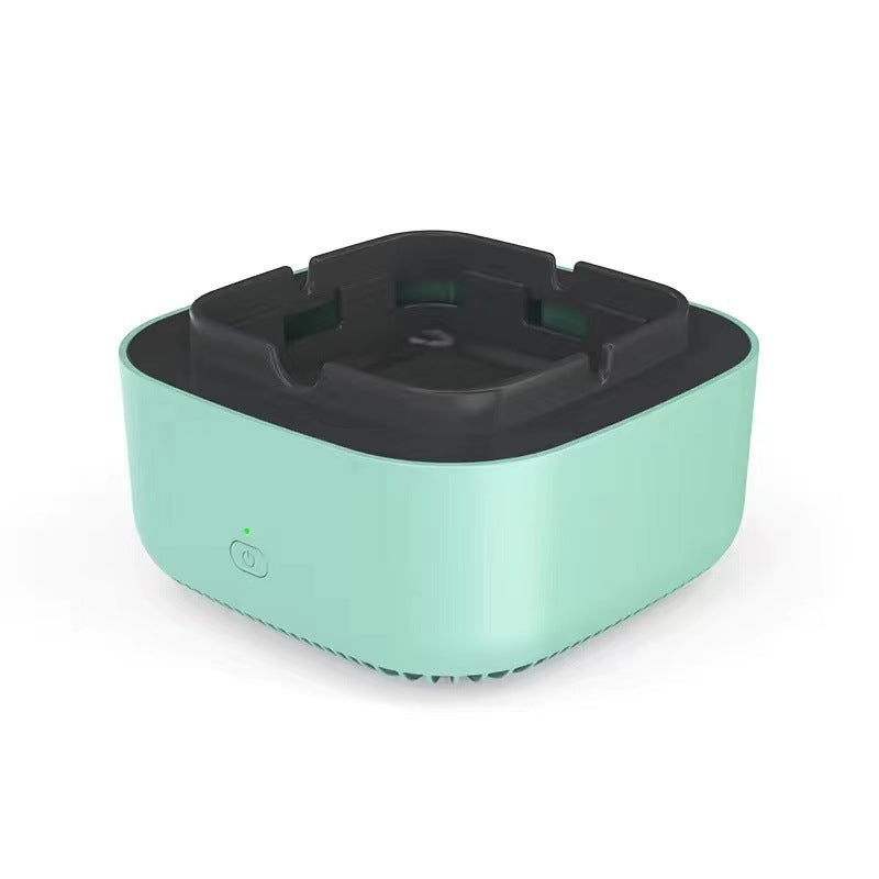 Smoke Removal Air Purification Ashtray Anion Purification Practical Automatic Purifier Ashtray Portable Gadgets For Car