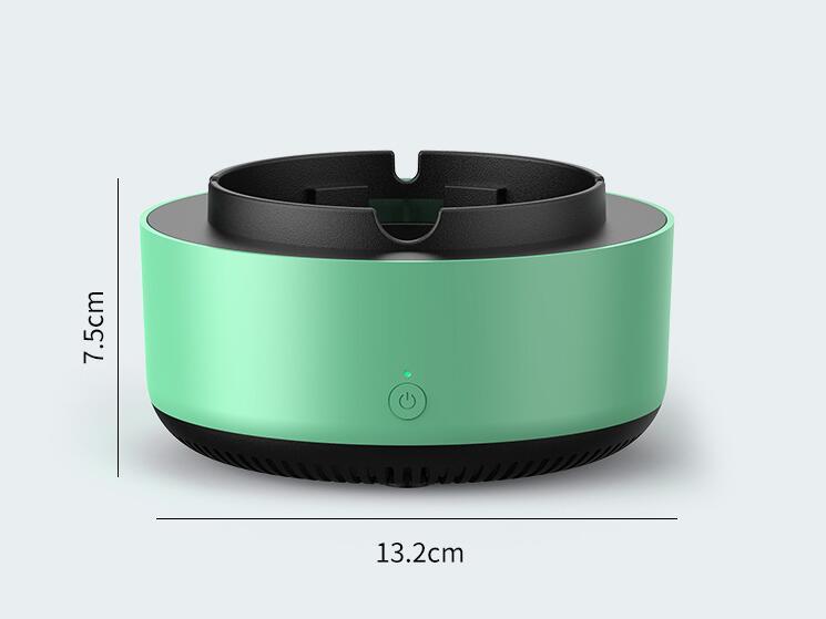 Smoke Removal Air Purification Ashtray Anion Purification Practical Automatic Purifier Ashtray Portable Gadgets For Car