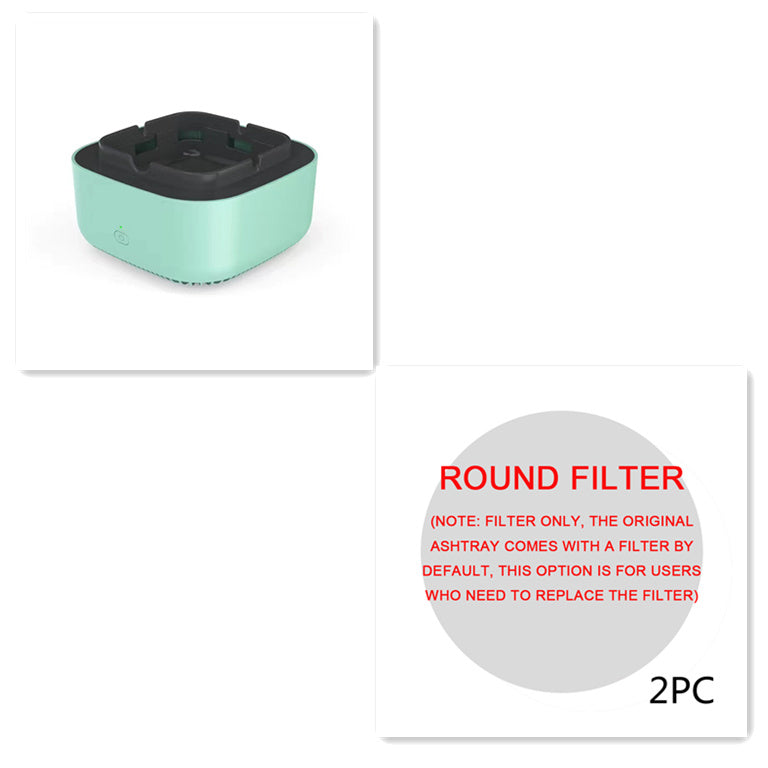 Smoke Removal Air Purification Ashtray Anion Purification Practical Automatic Purifier Ashtray Portable Gadgets For Car