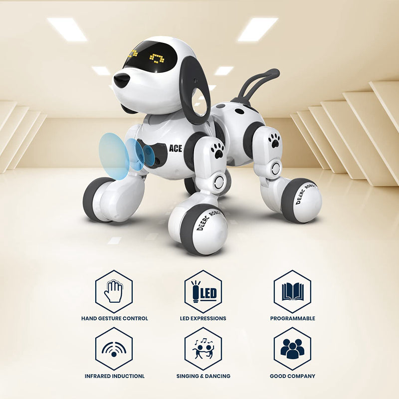 Intelligent Robot Dog Can Walk Electric Singing Remote Control