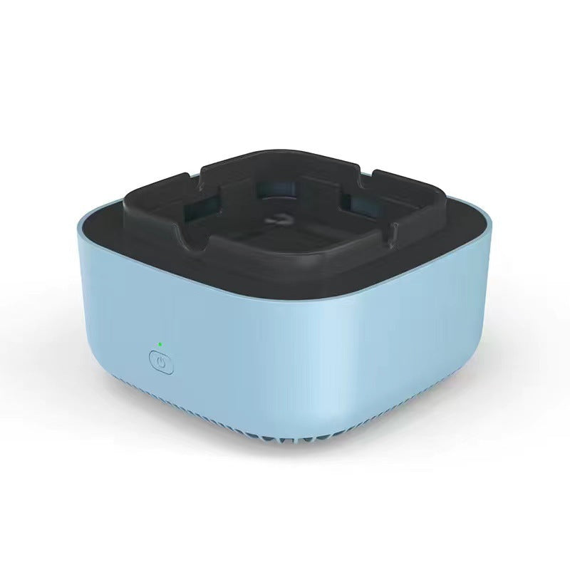 Smoke Removal Air Purification Ashtray Anion Purification Practical Automatic Purifier Ashtray Portable Gadgets For Car