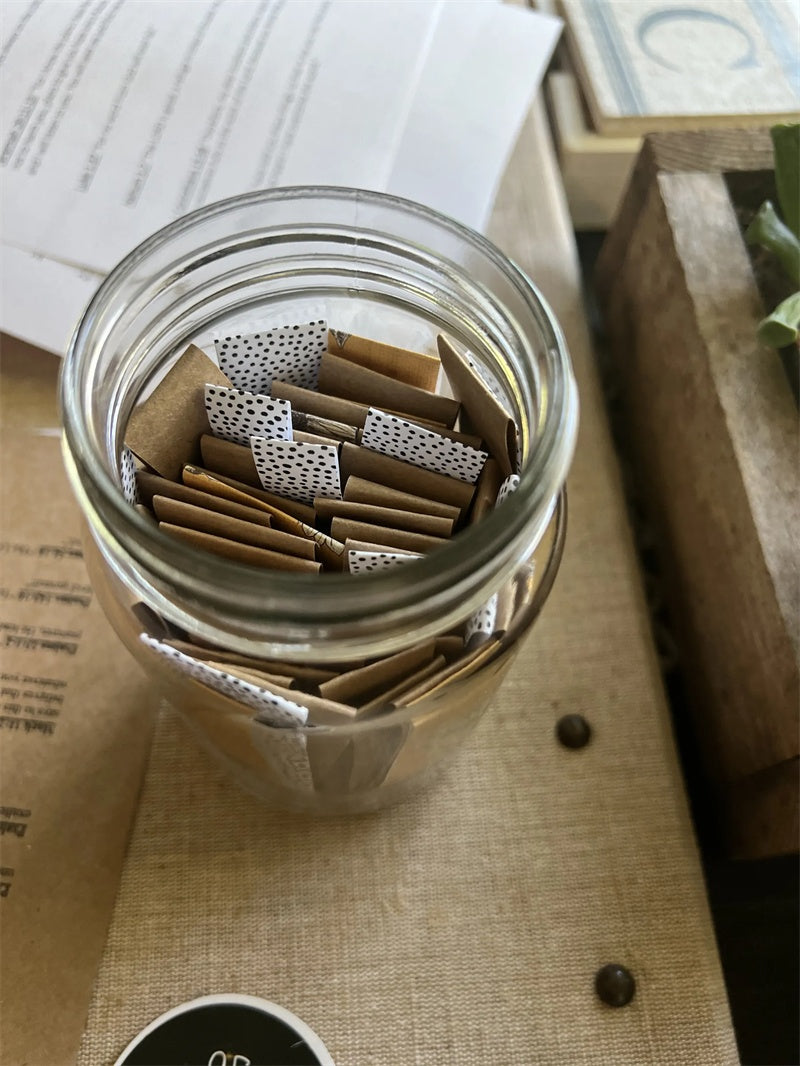 Handmade Bible Verses Jar 67 Color-coded Bible Verse Jar