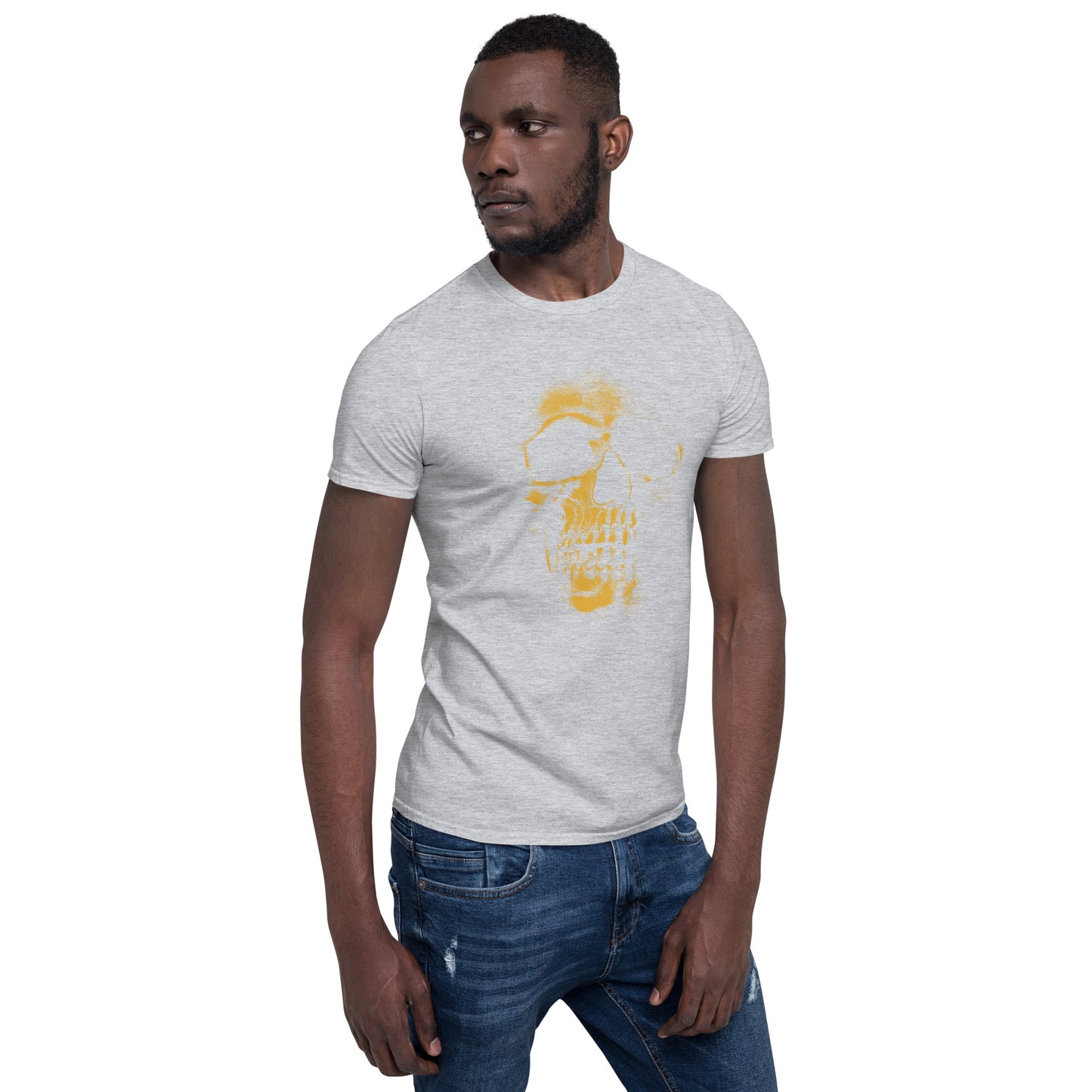Skull Gold Short-Sleeve Unisex T-Shirt