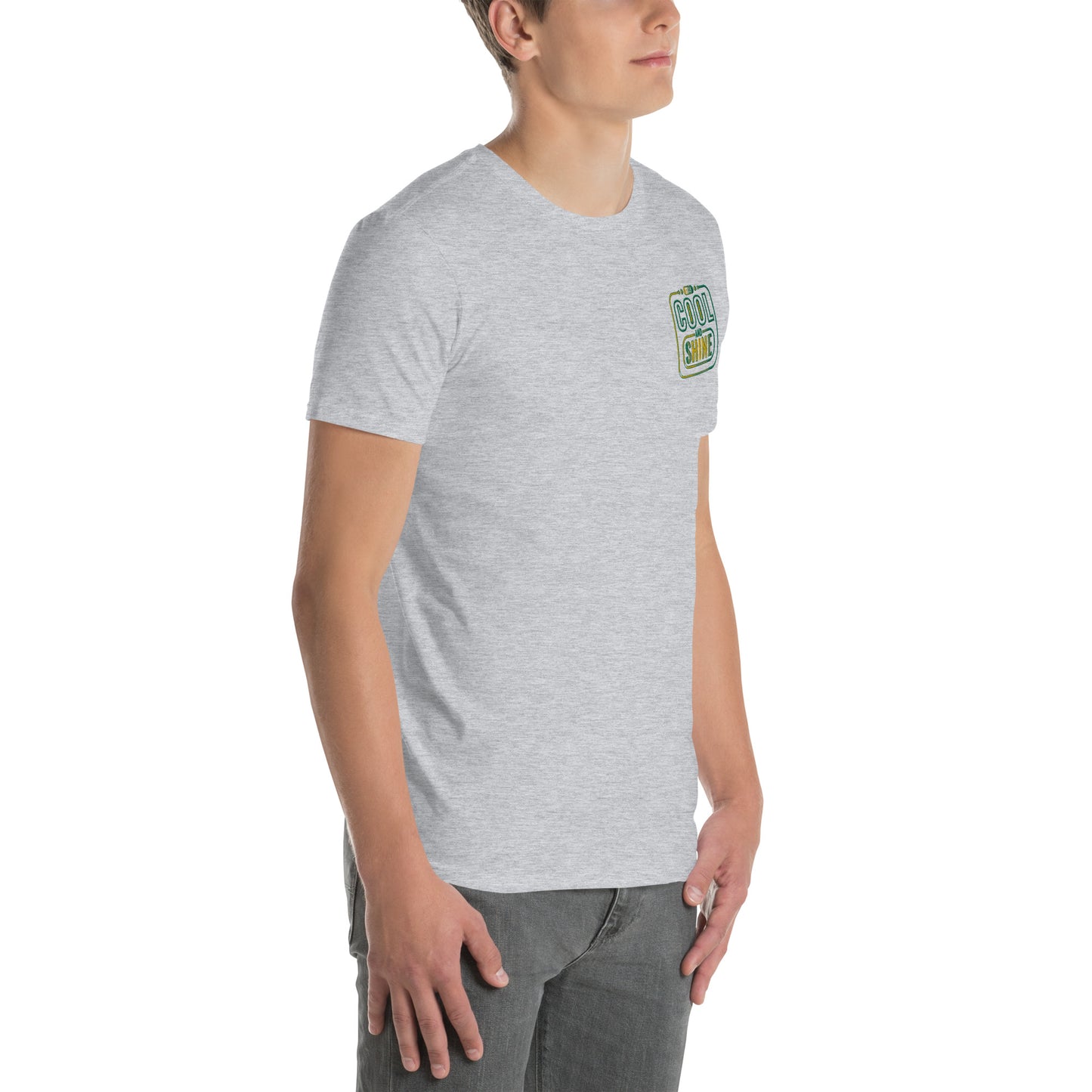 Cool and Shine Embroidered Short-Sleeve Unisex T-Shirt