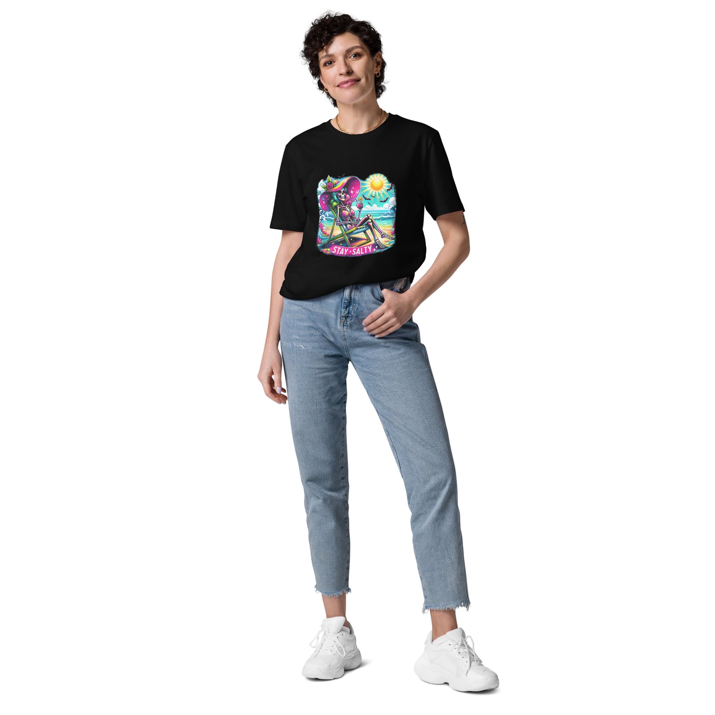 Stay Salty Summer Unisex organic cotton t-shirt