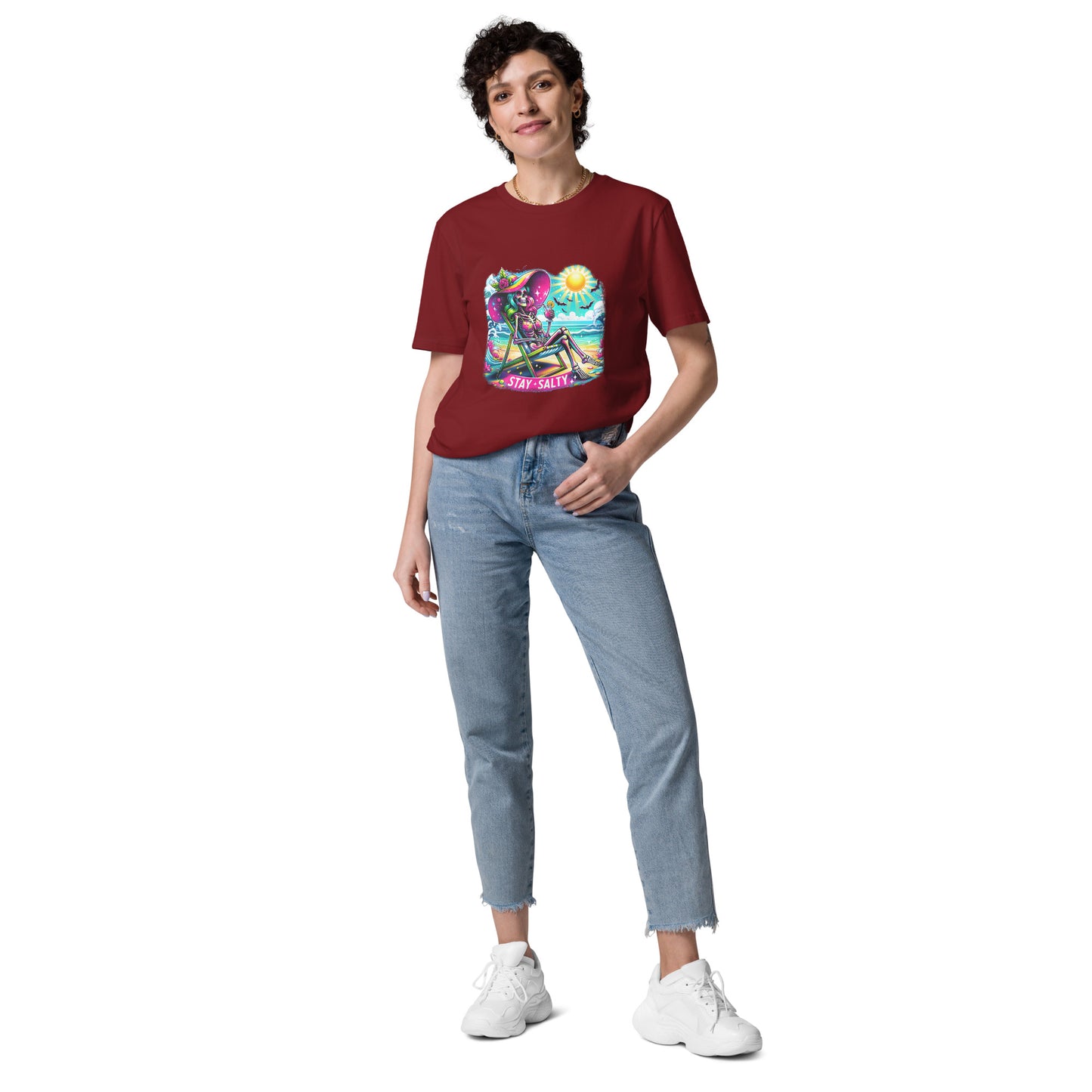 Stay Salty Summer Unisex organic cotton t-shirt