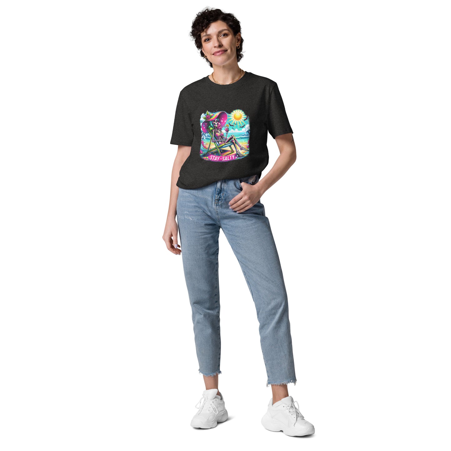 Stay Salty Summer Unisex organic cotton t-shirt