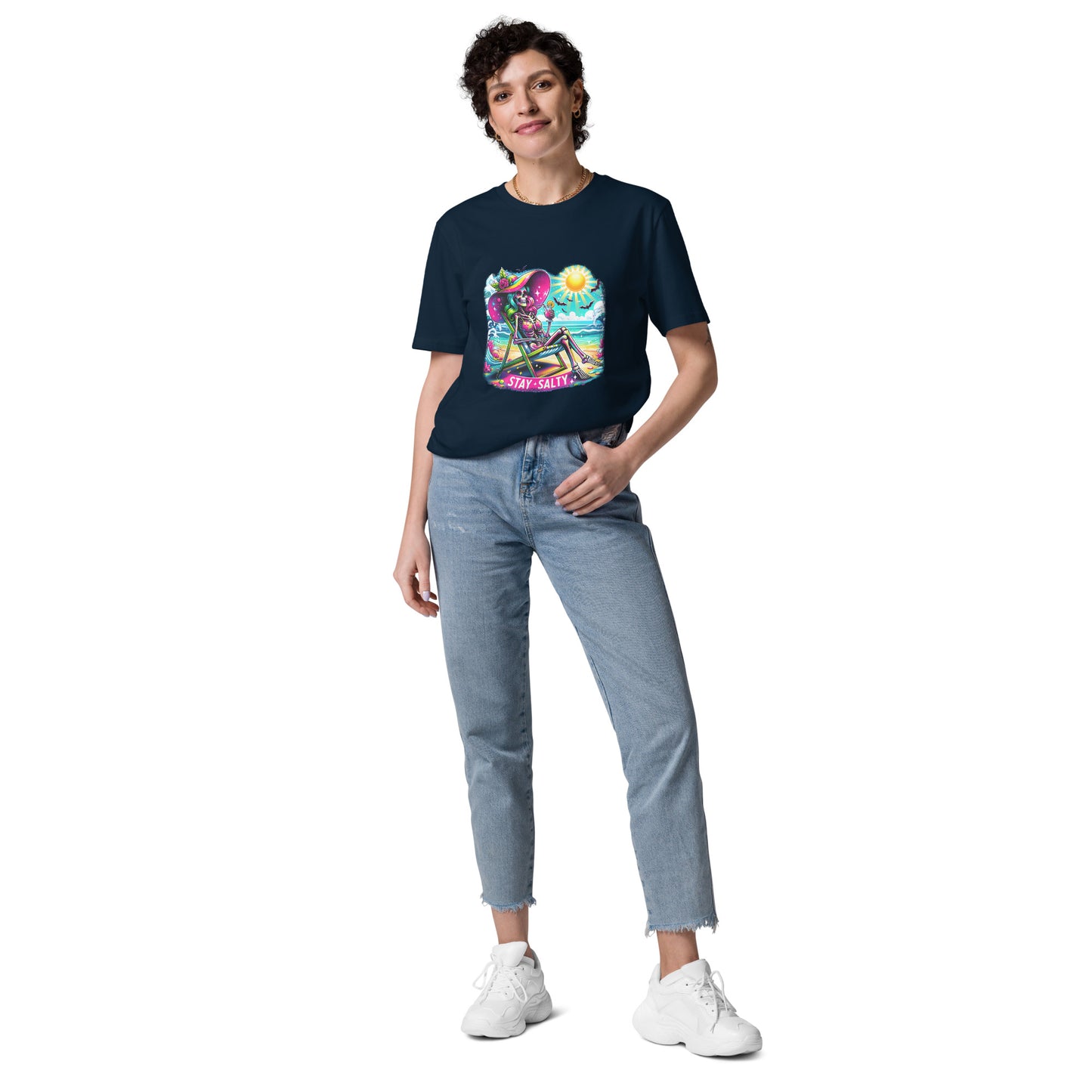Stay Salty Summer Unisex organic cotton t-shirt