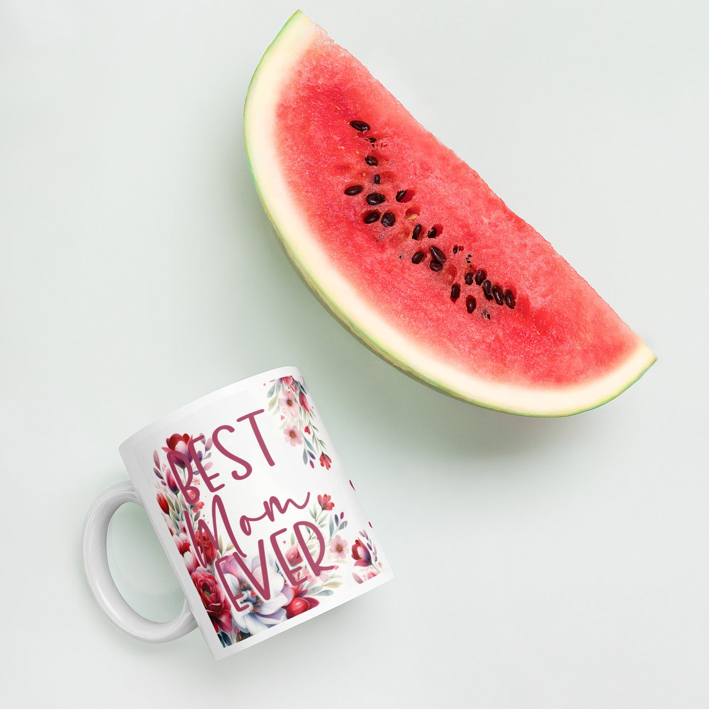 Best Mom Ever glossy mug