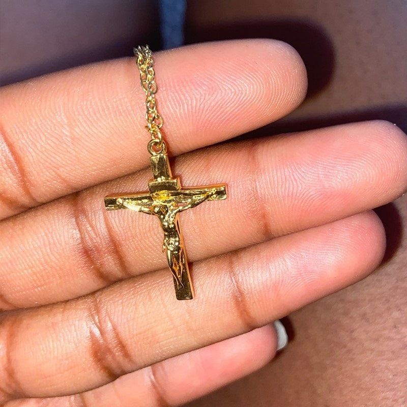 Jewelry Men Cross Gifts Necklace Party Man - Father's Day Gift