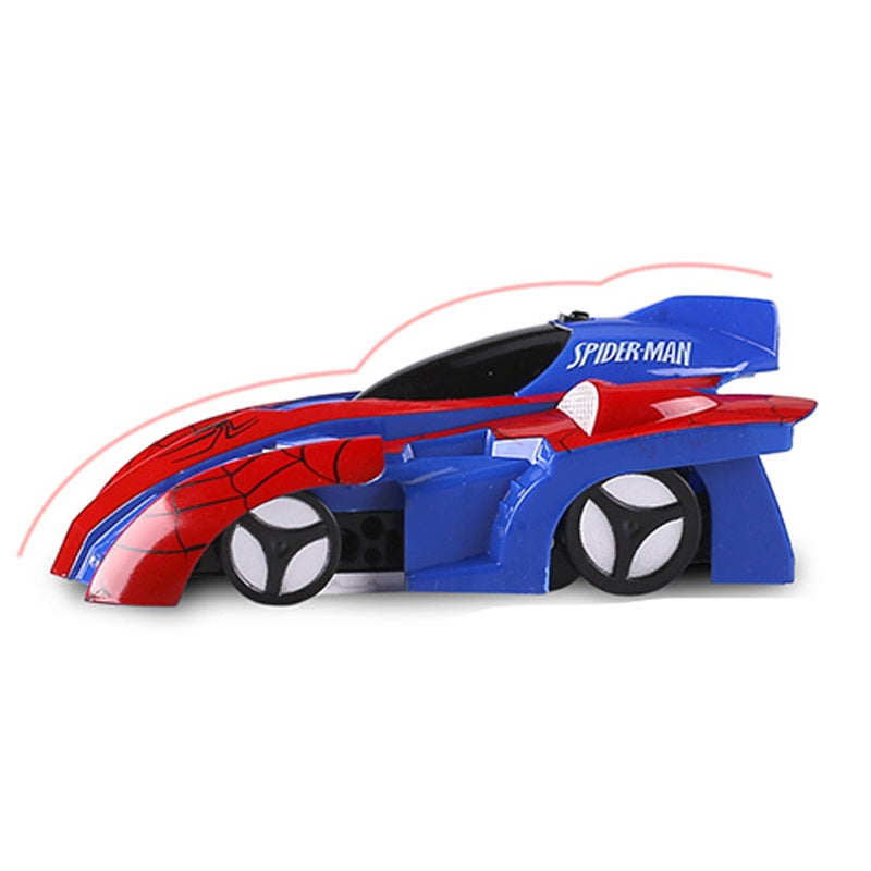 Spider man remote control wall climbing car