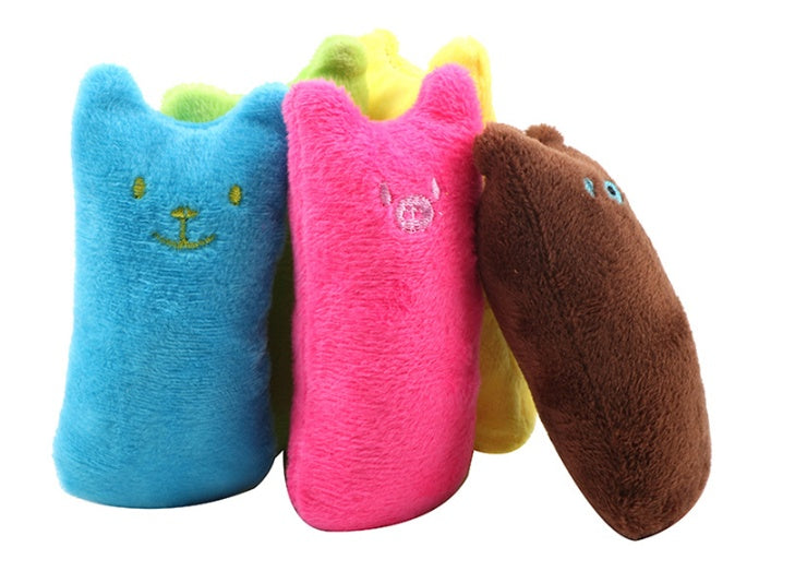 Catnip Cat Toys Huggable Plush Pillows Interactive Cat Toy