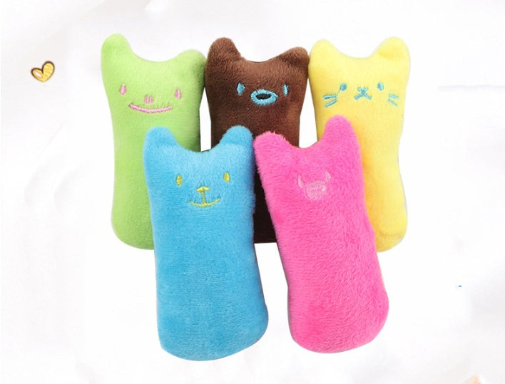 Catnip Cat Toys Huggable Plush Pillows Interactive Cat Toy