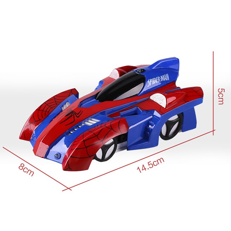 Spider man remote control wall climbing car