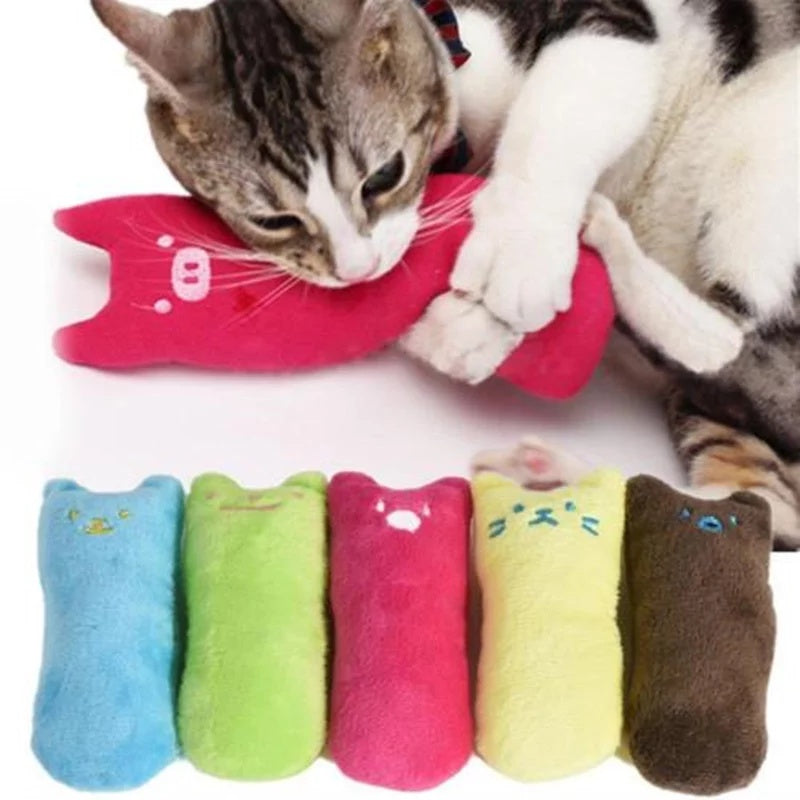 Catnip Cat Toys Huggable Plush Pillows Interactive Cat Toy