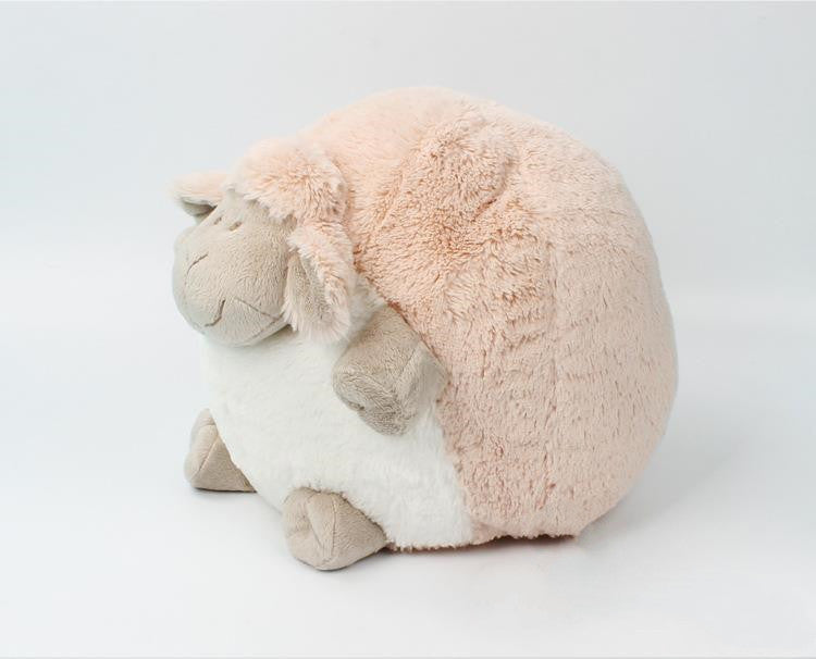 Cute Cuddly Sleeping Plush Toys Baby Sheep Plushies