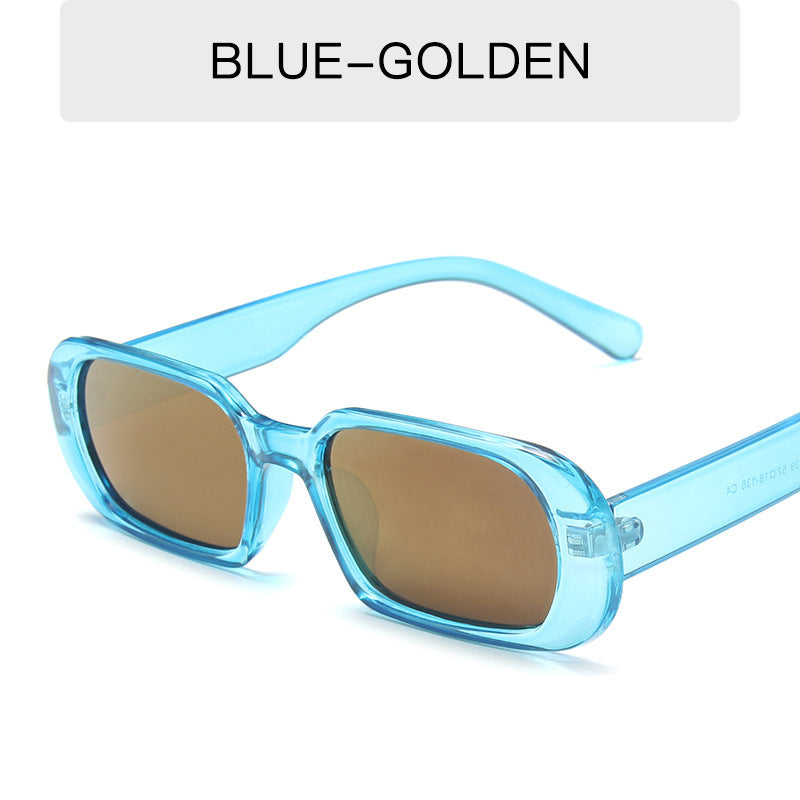 Retro Small Frame Sunglasses Female Candy Colorful Fashion Sunglasses