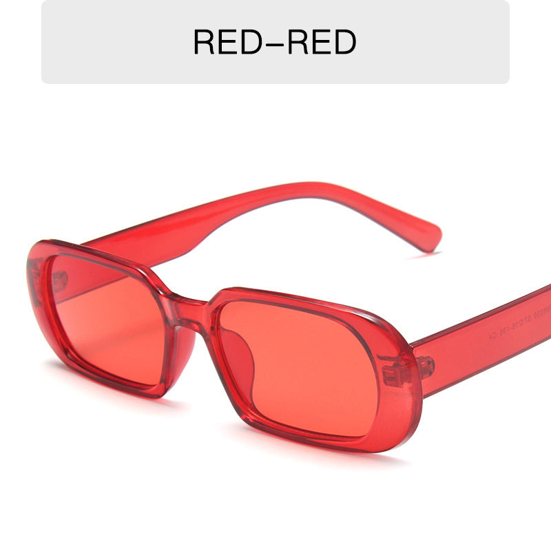 Retro Small Frame Sunglasses Female Candy Colorful Fashion Sunglasses