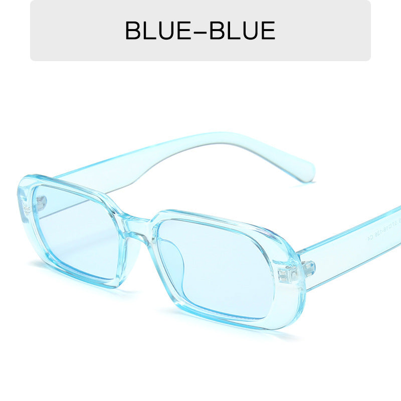 Retro Small Frame Sunglasses Female Candy Colorful Fashion Sunglasses