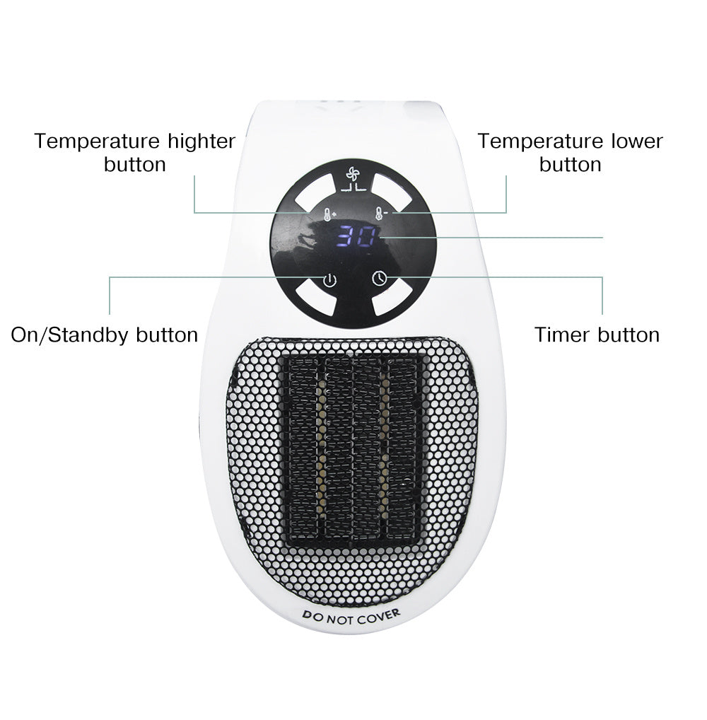 Multi-functional Portable Heater for Desktop Office