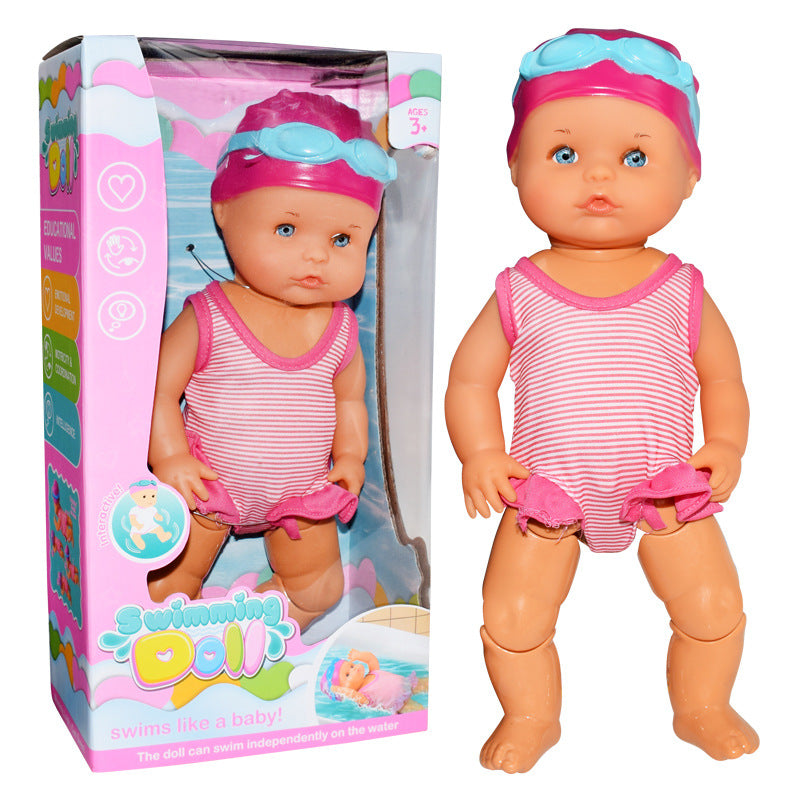 Electric floating swimming dolls
