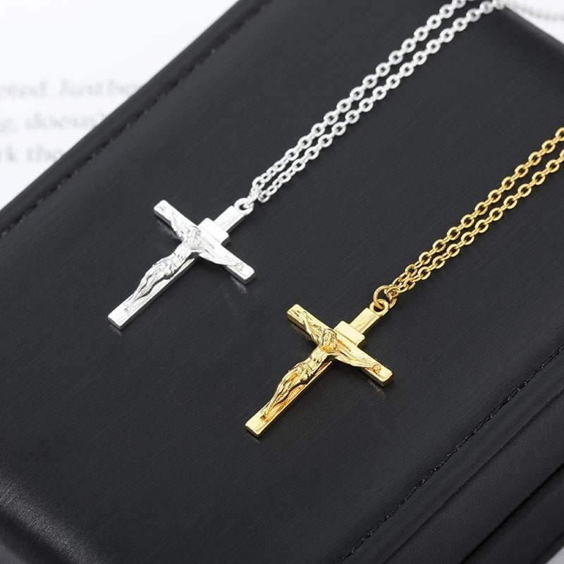 Jewelry Men Cross Gifts Necklace Party Man - Father's Day Gift