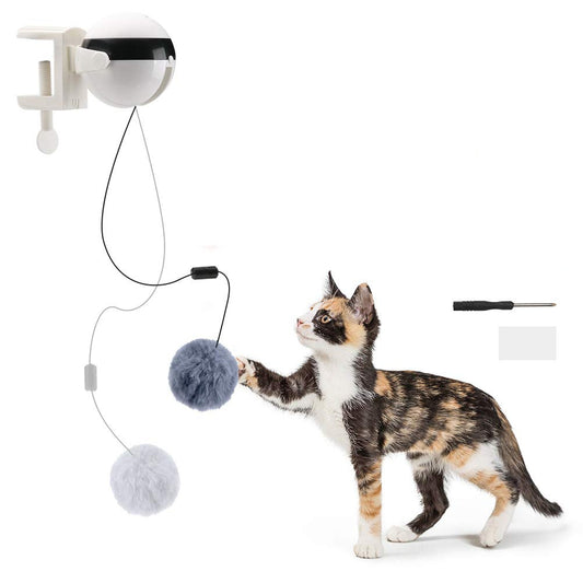 Electric Automatic Lifting Motion Cat Toy Interactive Smart Pet Cat Teaser