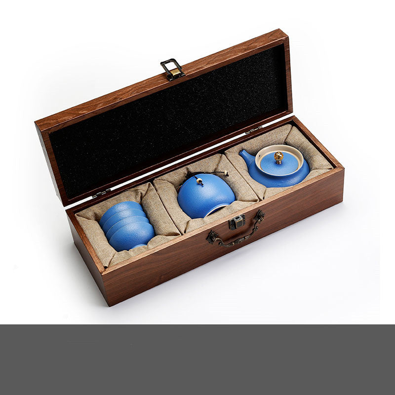 Ceramic Traditional Kung Fu Tea Set Gifts for Mother's Day
