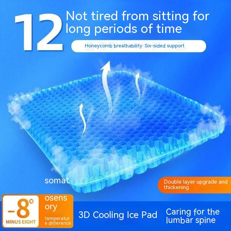 Summer Gel Cushion Soft Comfort for College, School or Office