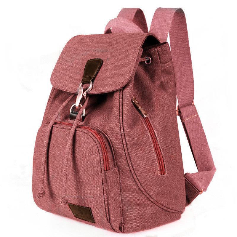 Women's Canvas Backpack Vintage Students School Bags