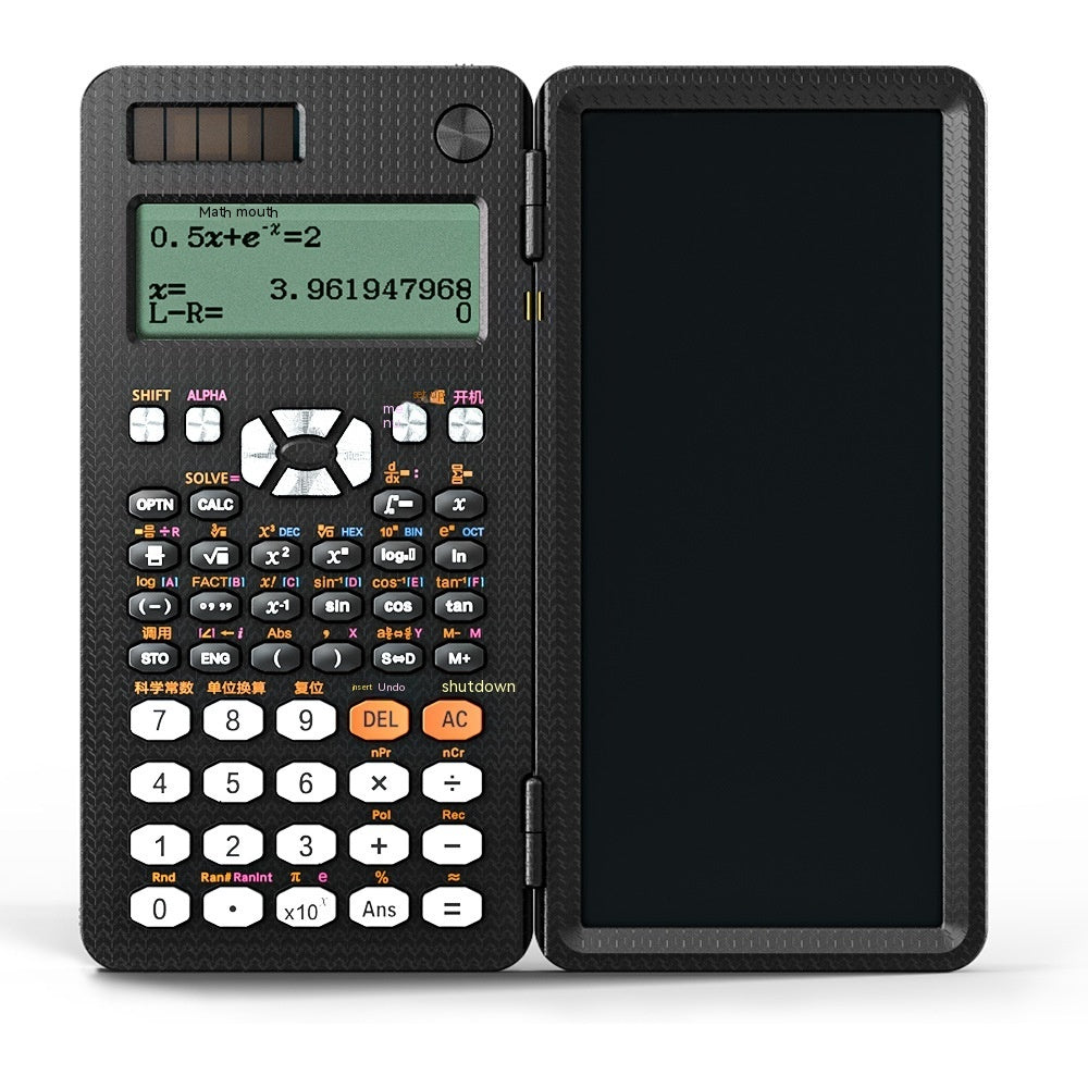 2 In 1 Foldable Scientific Calculators Handwriting Multi-functional Calculators