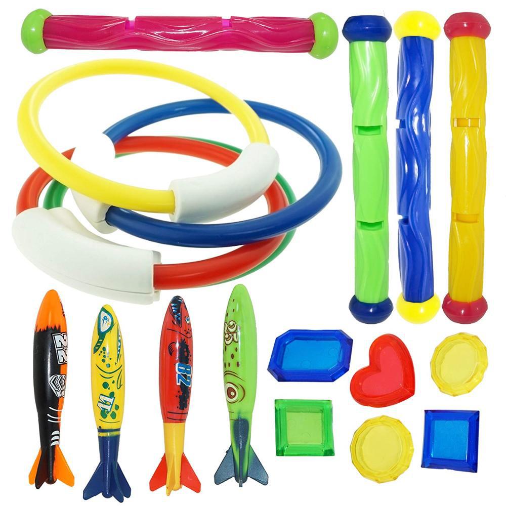 Children's swimming pool diving toys