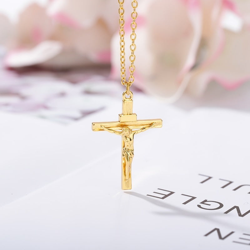 Jewelry Men Cross Gifts Necklace Party Man - Father's Day Gift