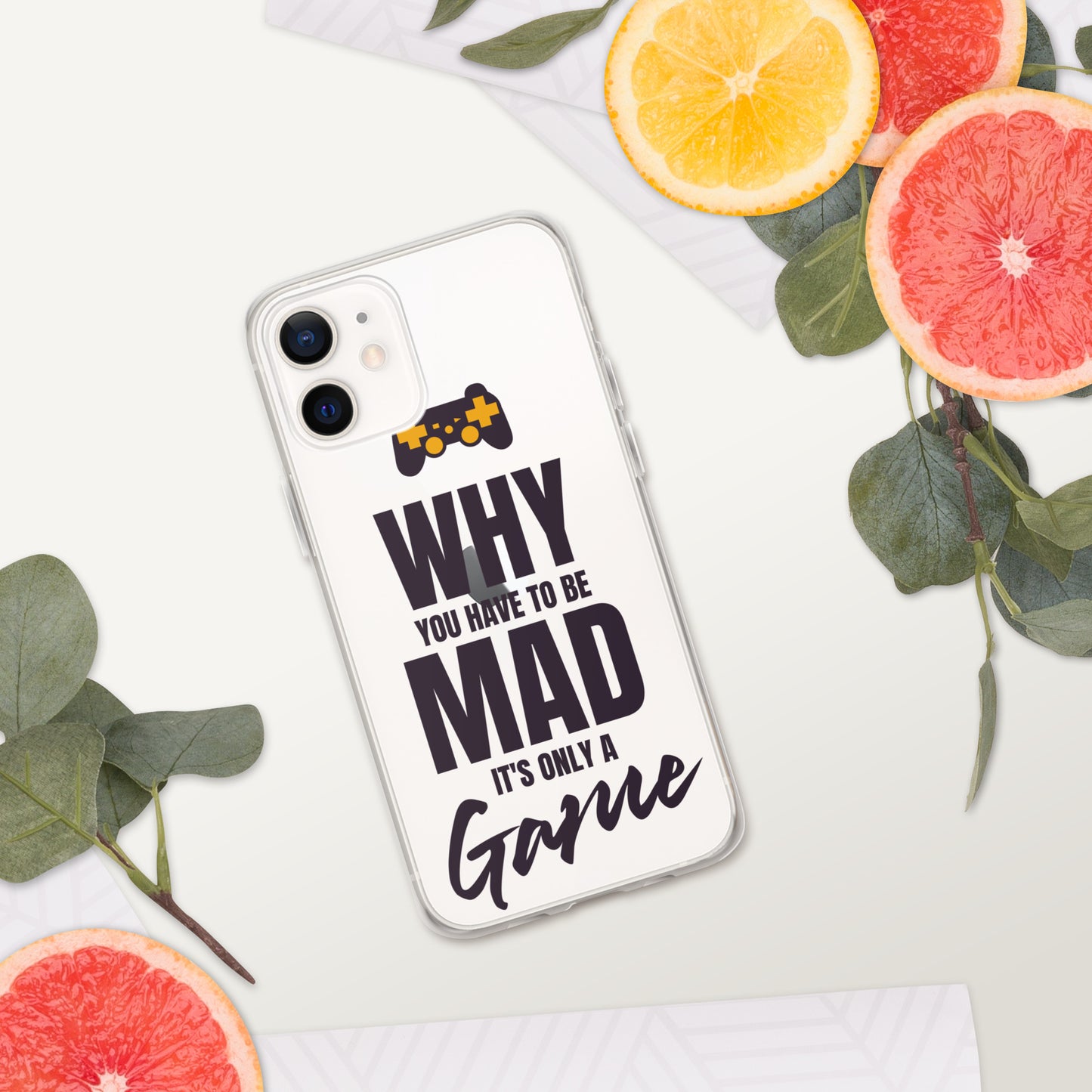 Mad Game Clear Case for iPhone®