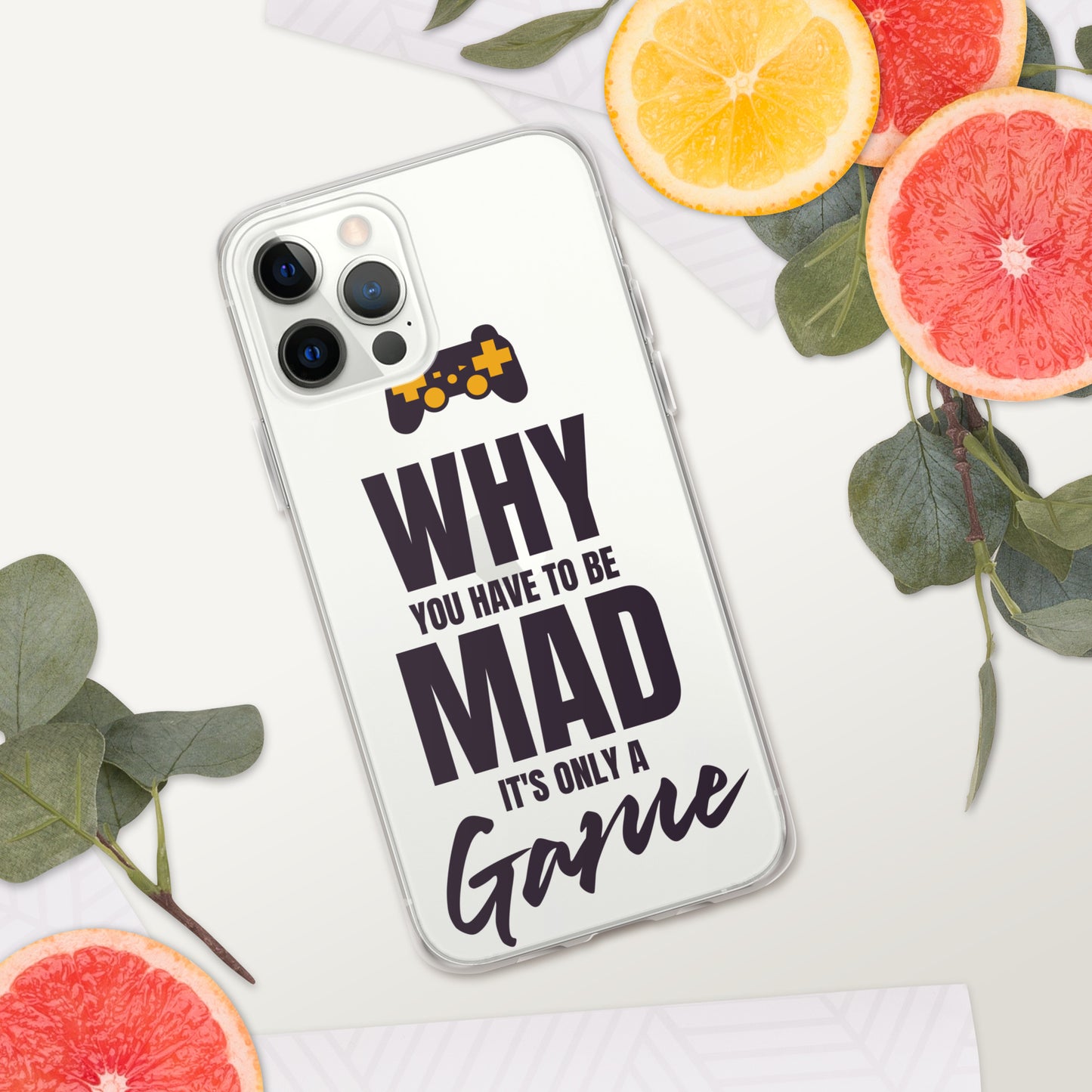 Mad Game Clear Case for iPhone®